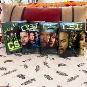 CSI DVD Box Set Collection. Seasons 1, 4, 6 & 7.
